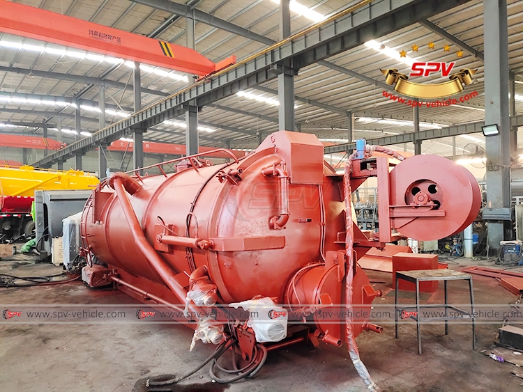 13,500 Litres Vacuum Jetting Tank SKD -6 13,500 Litres Vacuum Jetting Tank SKD -6